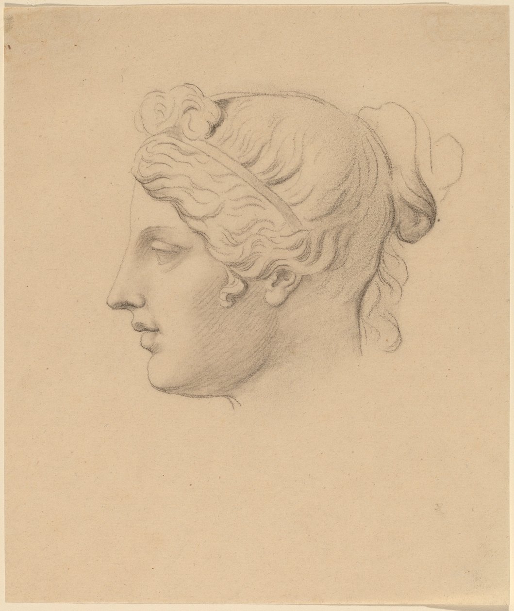 Tête classique de profil - Horatio Greenough