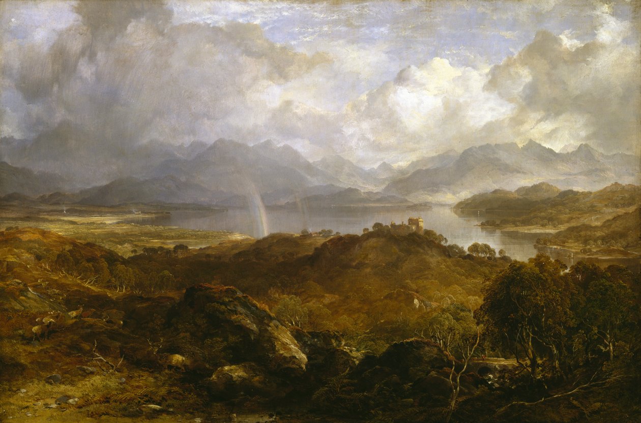 Mon cœur est dans les Highlands - Horatio McCulloch