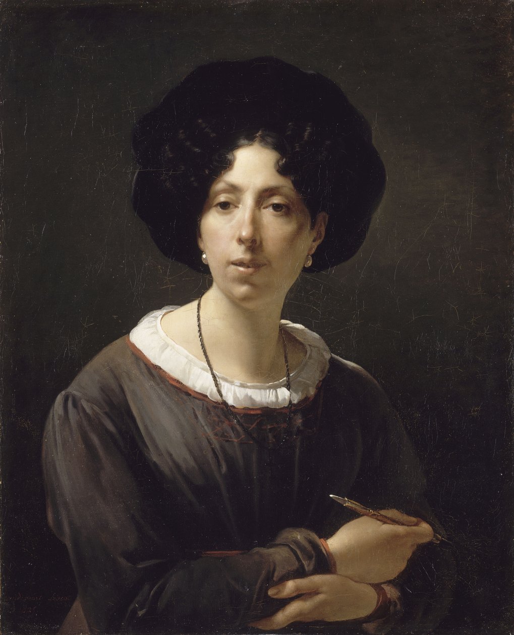 Autoportrait - Hortense Haudebourt Lescot