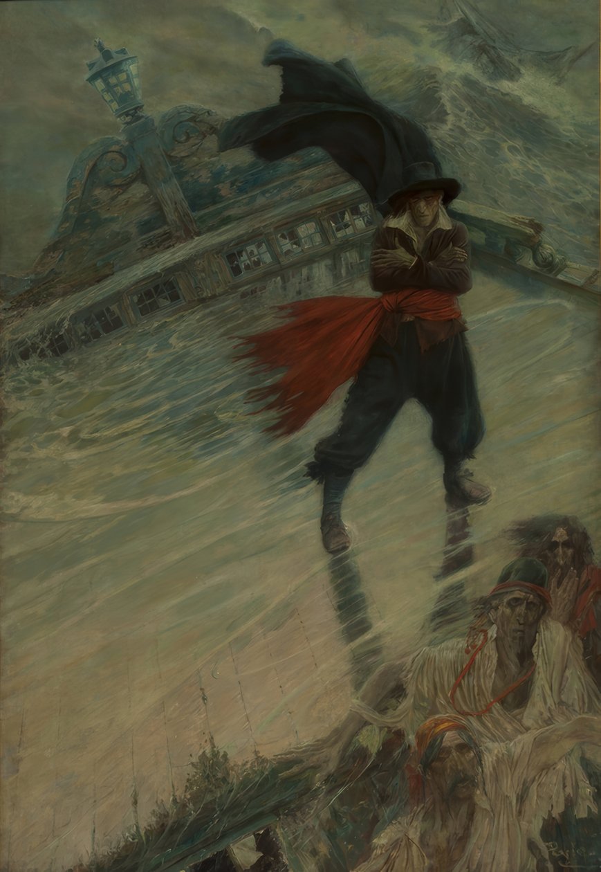 Le Hollandais volant - Howard Pyle