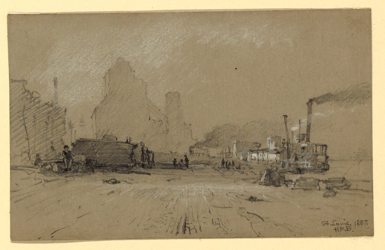 Au Mississippi à Saint-Louis - Howard Russell Butler