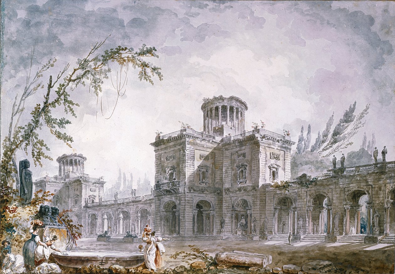 Fantaisie architecturale, 1760 - Hubert Robert