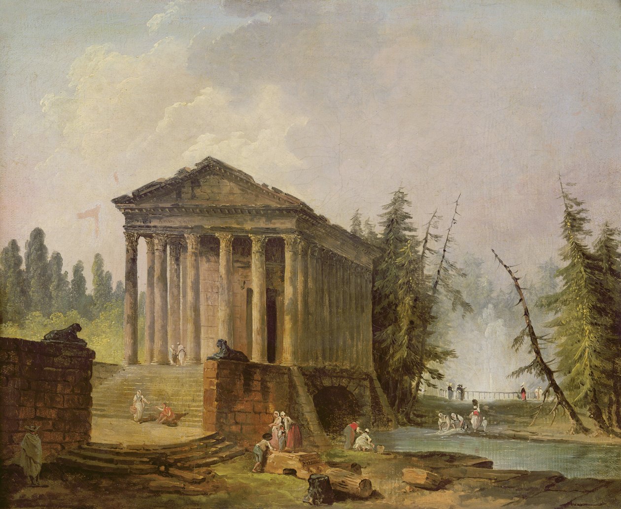 Le Temple Ancien - Hubert Robert
