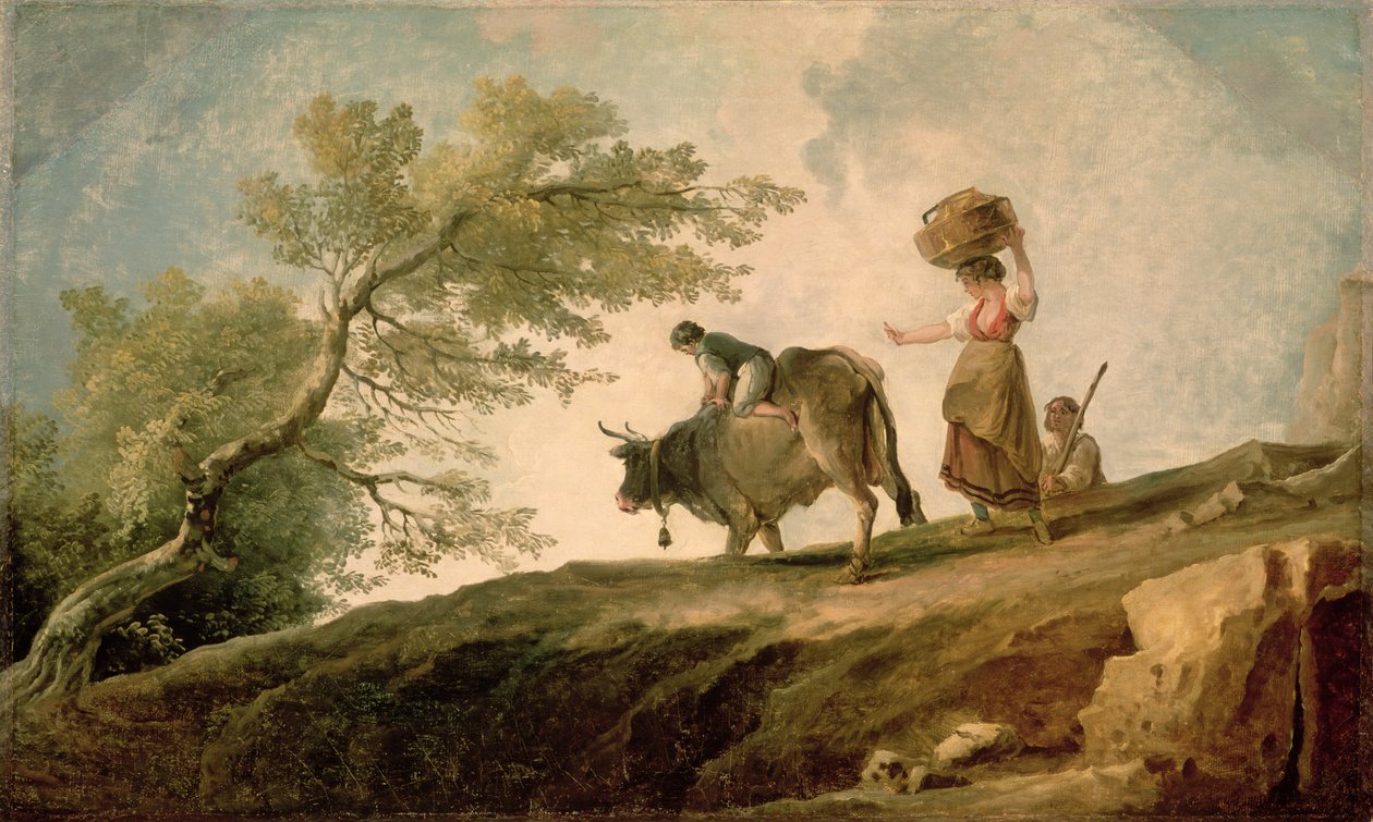 Le Pâturage - Hubert Robert