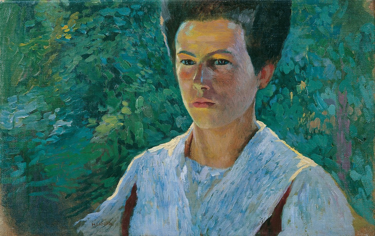 Portrait de fille - Hubert Landa