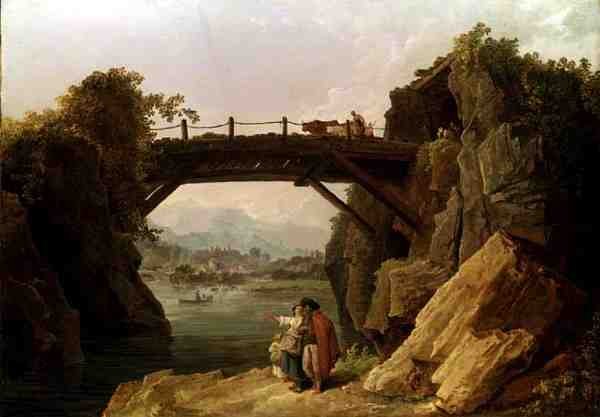 Le Pont - Hubert Robert