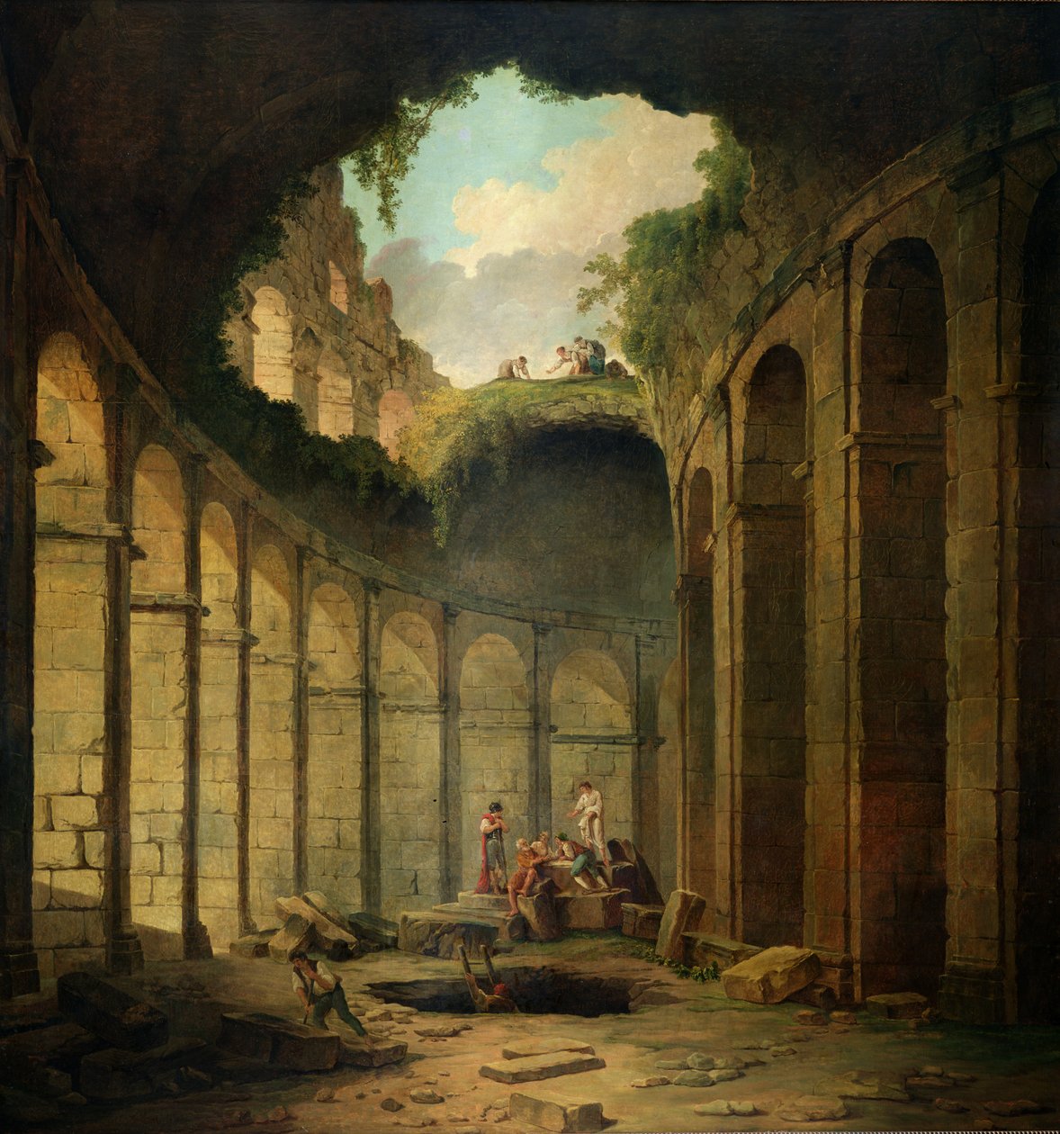Le Colisée, Rome - Hubert Robert
