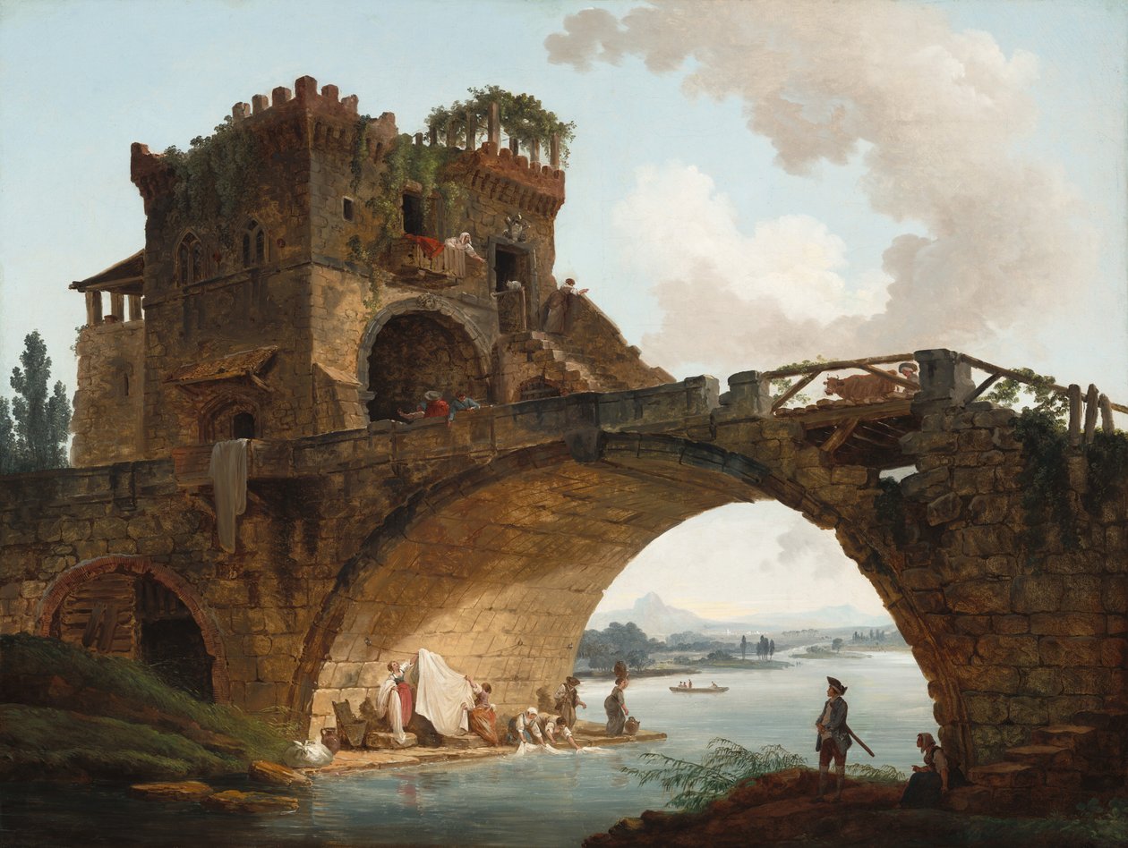 Le Ponte Salario - Hubert Robert