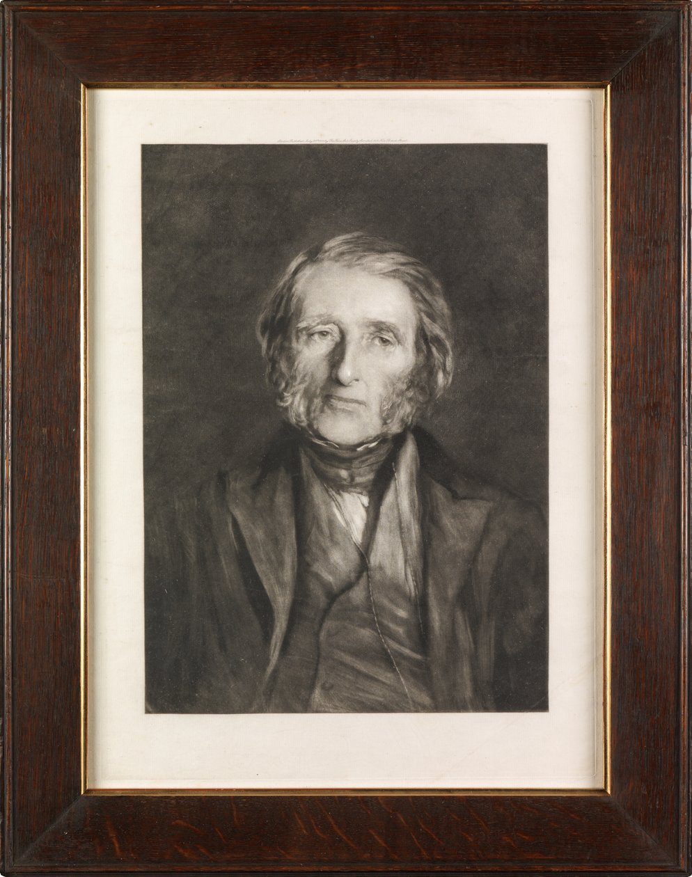 Portrait de Ruskin - Hubert von Herkomer