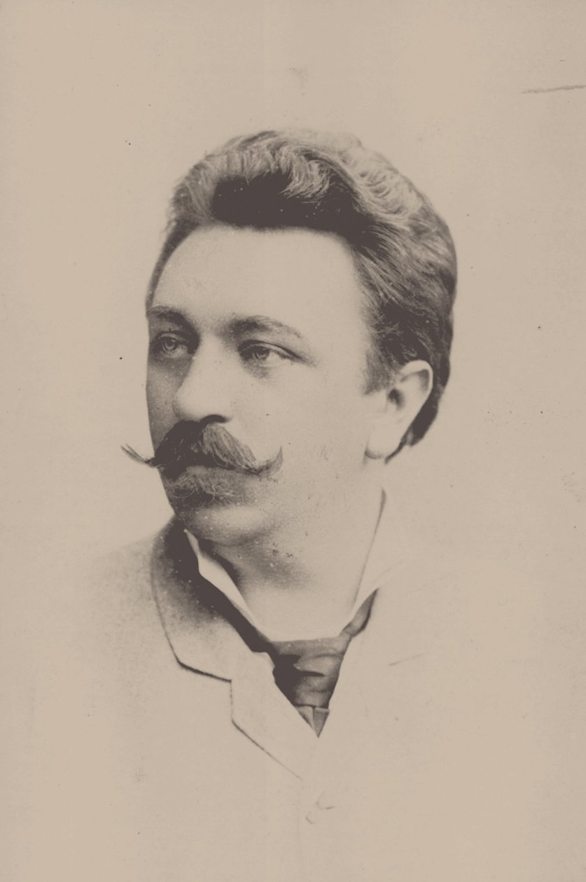 Portrait du compositeur Eugen Hildach - Höffert