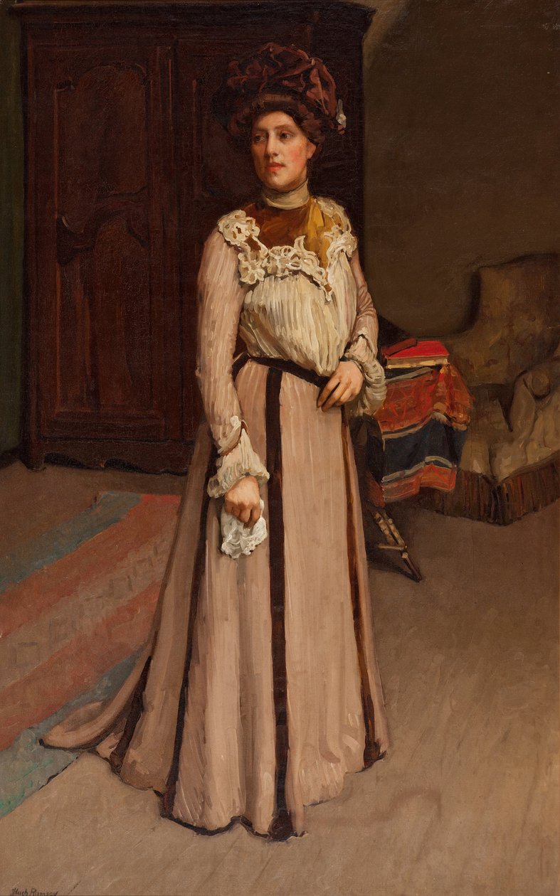 Une dame de Cleveland, U.S.A. - Hugh Ramsay