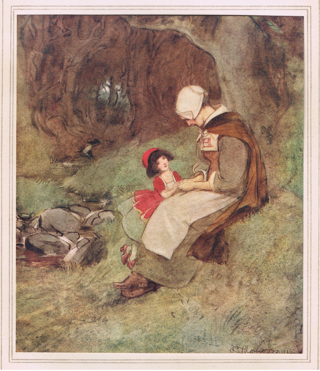 Que dit ce petit ruisseau triste, Mère - Hugh Thomson