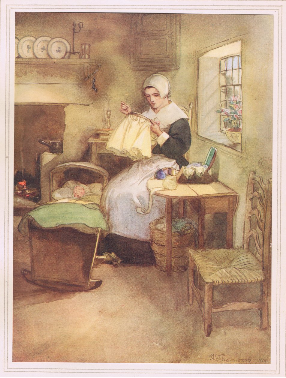 Hester et son aiguille - Hugh Thomson