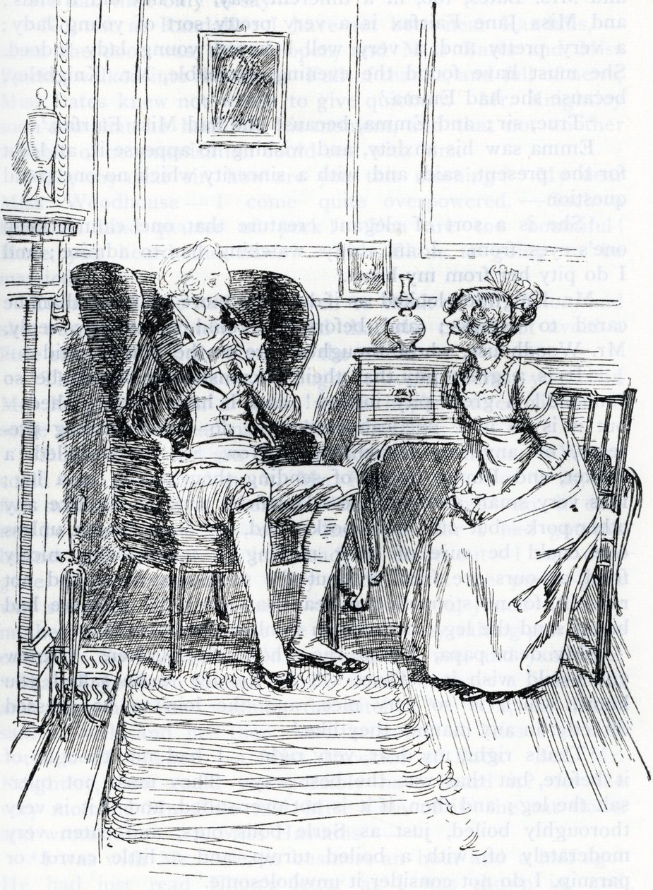 "Miss Bates" - Hugh Thomson