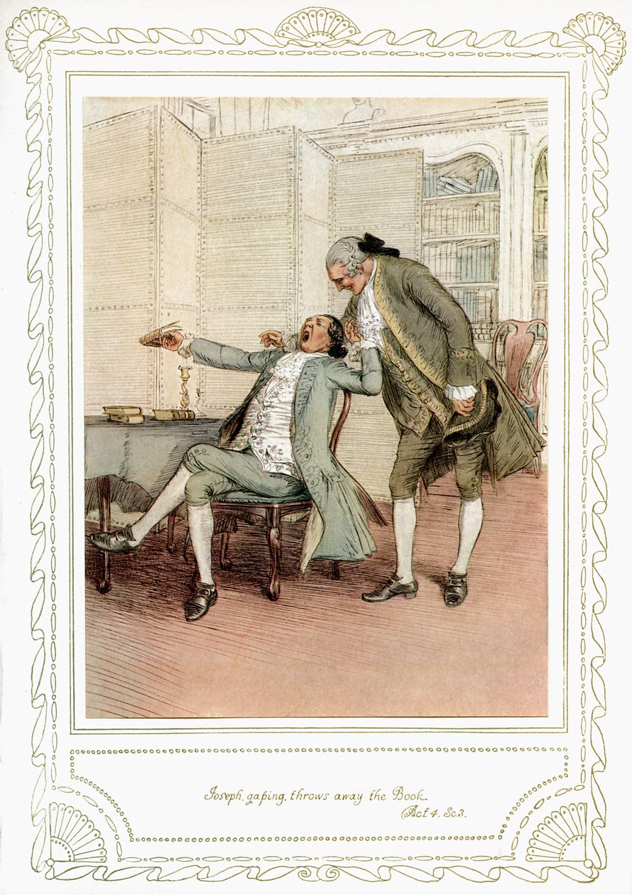 Pièce de Richard Brinsley Sheridan - Hugh Thomson