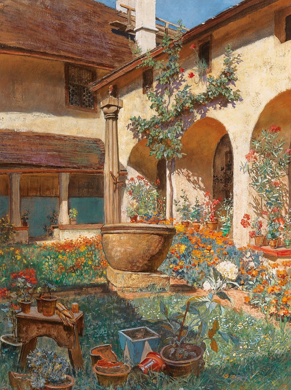 Jardin dans la Wachau - Hugo Charlemont