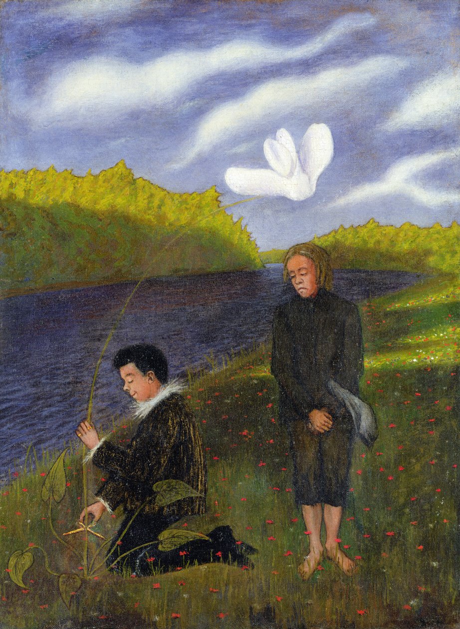 La Fleur Merveilleuse - Hugo Simberg