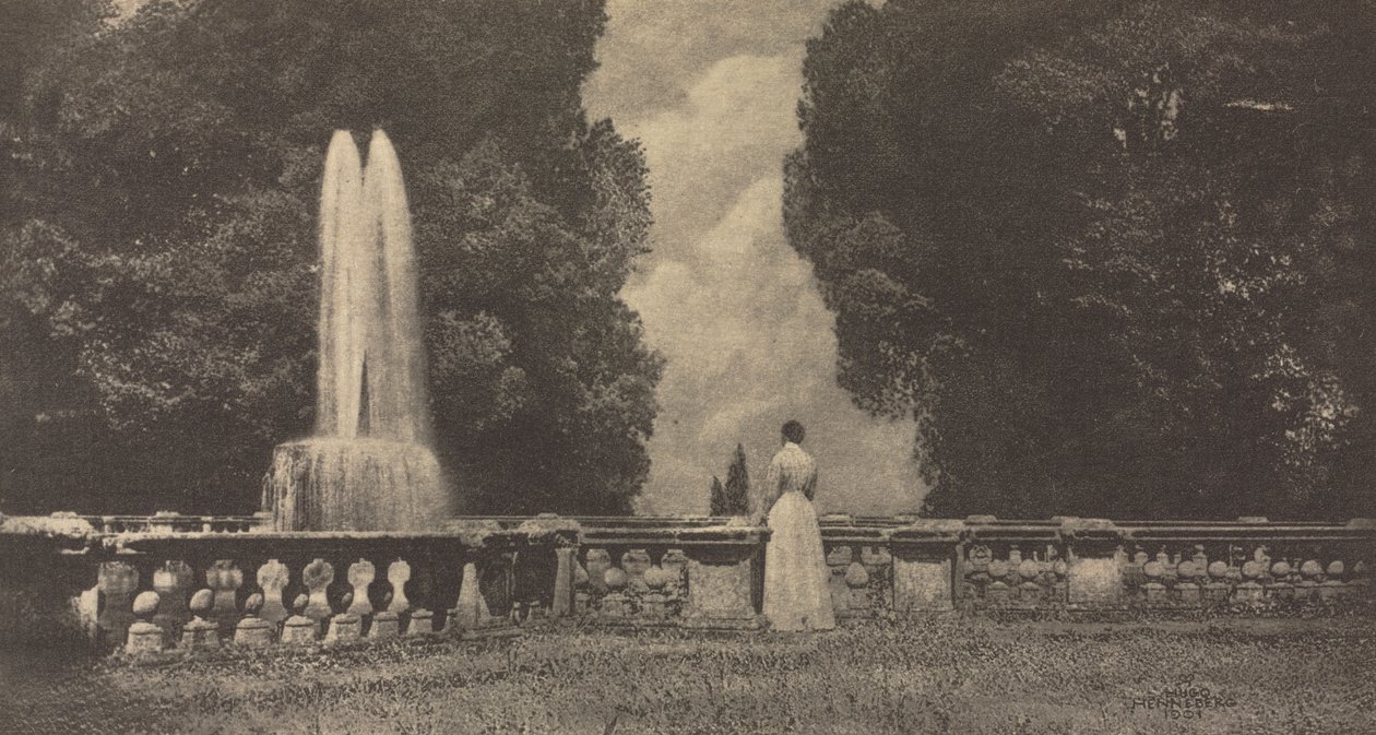 Camera Work: Villa Torlonia - Hugo Henneberg