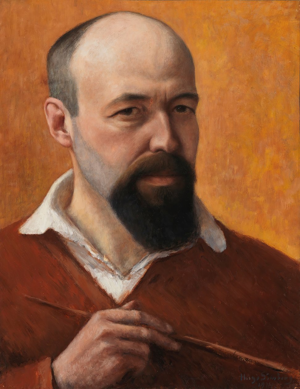 Autoportrait, 1914 - Hugo Simberg