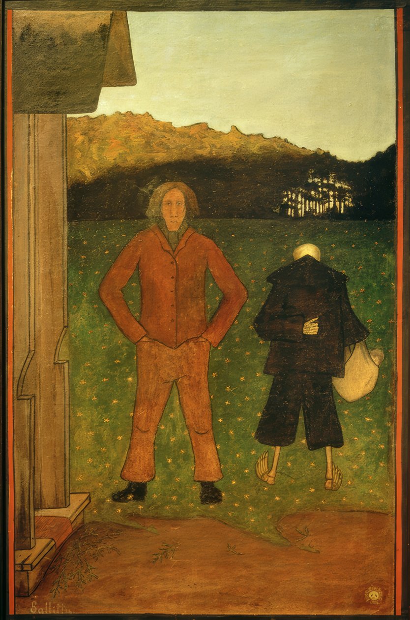 La mort et le paysan - Hugo Simberg