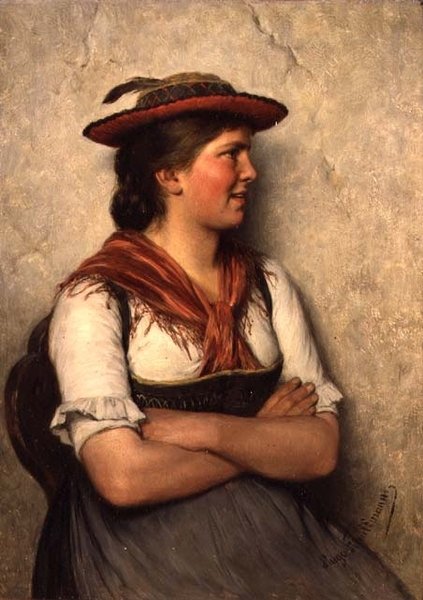 Une paysanne - Hugo Wilhelm Kauffman