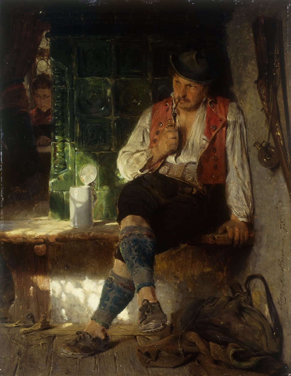 Scène de taverne, 1875 - Hugo Wilhelm Kauffman