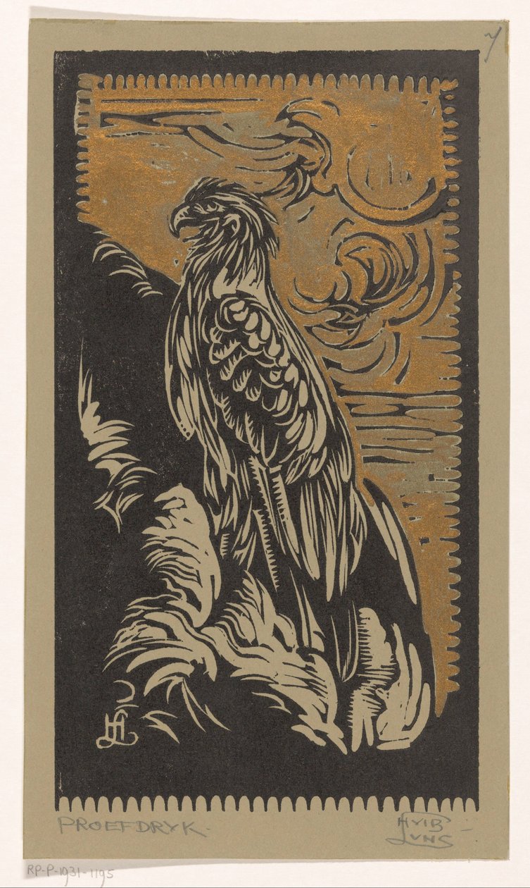 Aigle - Huib Luns (signed by artist)