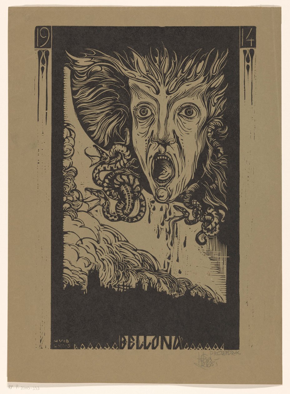 Bellone - Huib Luns (signed by artist)