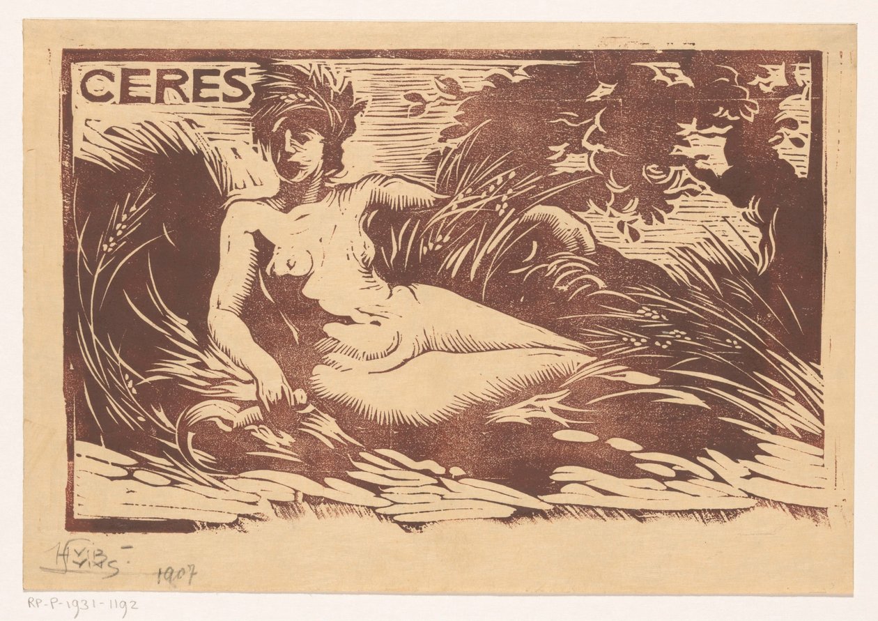 Cérès - Huib Luns (signed by artist)