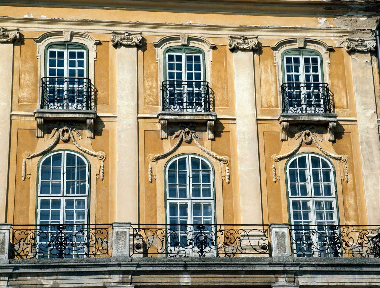 Façade du palais Esterhazy - Hungarian School