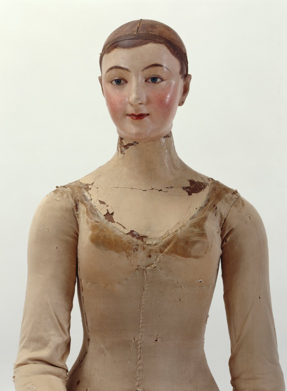Mannequin, 1817 (bois, métal, textile et papier mâché) - Huot