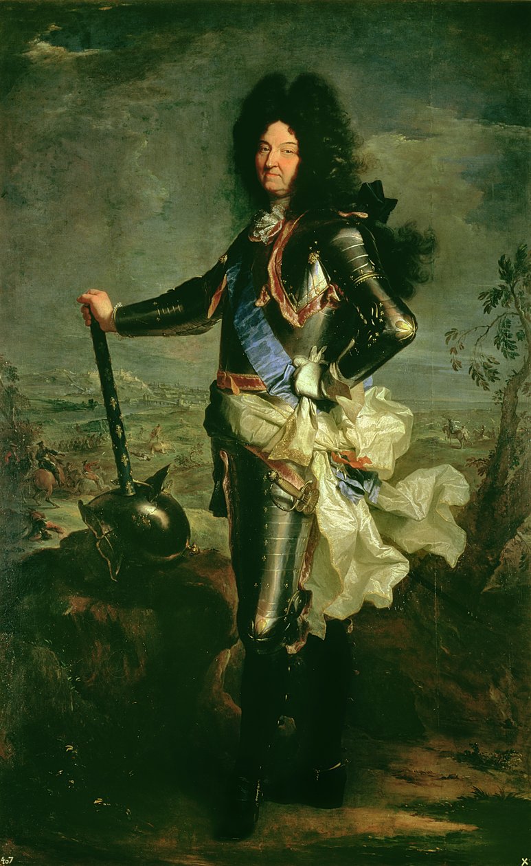 Portrait de Louis XIV (1638-1715) - Hyacinthe Francois Rigaud