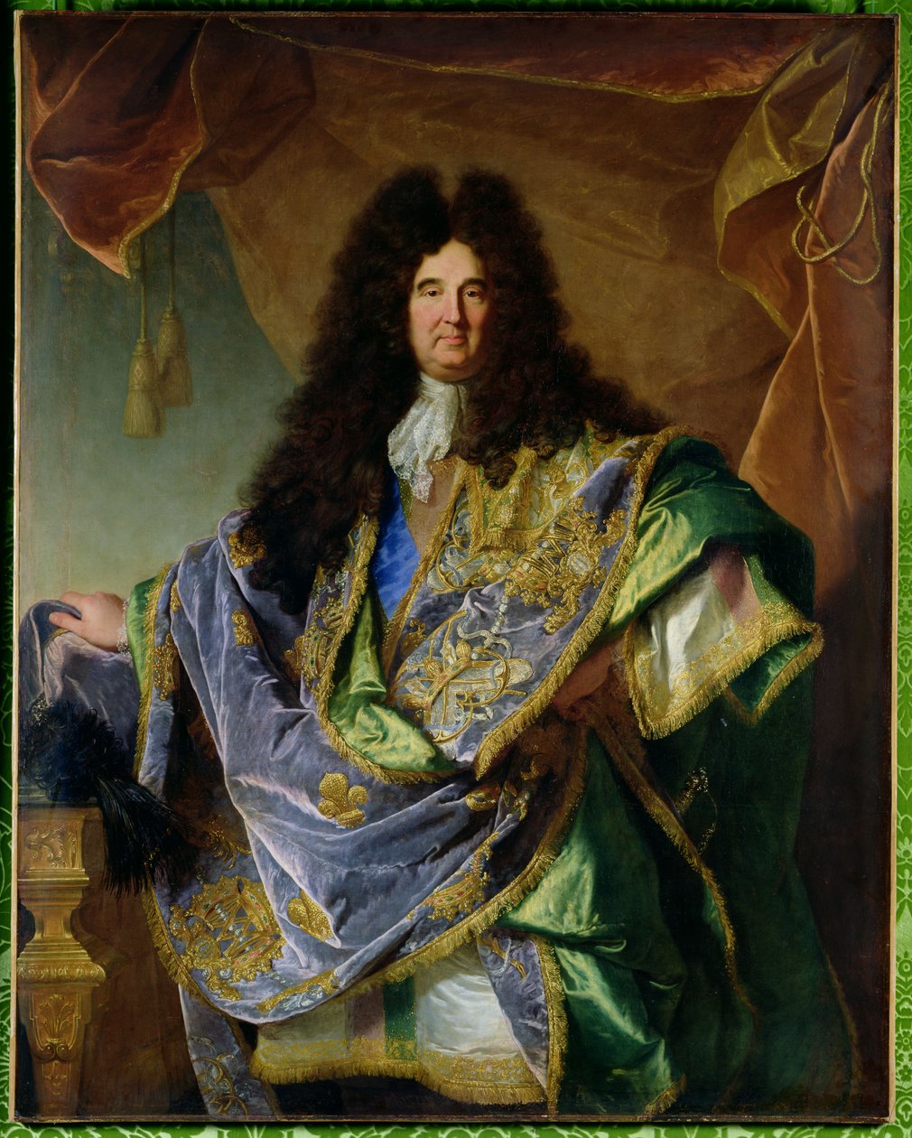Portrait de Philippe de Courcillon (1638-1720) Marquis de Dangeau, 1702 - Hyacinthe Francois Rigaud