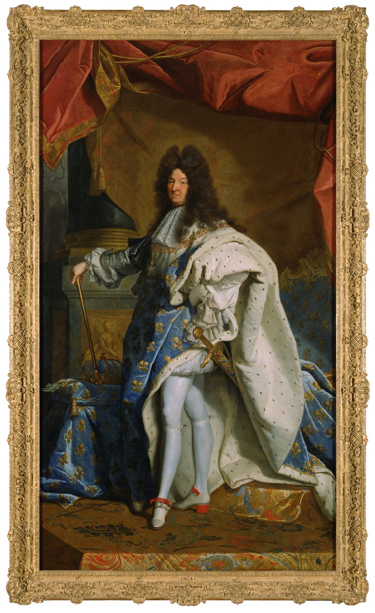 Portrait de Louis XIV, c.1701 - Hyacinthe Francois Rigaud
