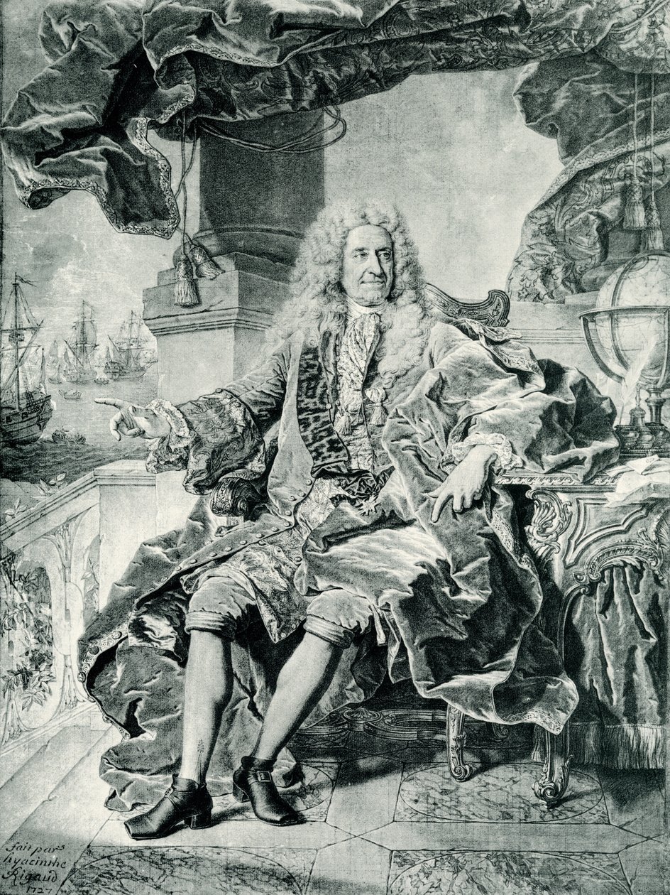 Samuel Bernard - Hyacinthe Francois Rigaud