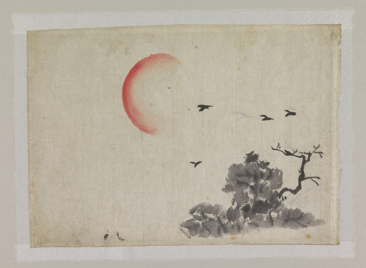 Paysage avec coucher de soleil - Ichirakasai