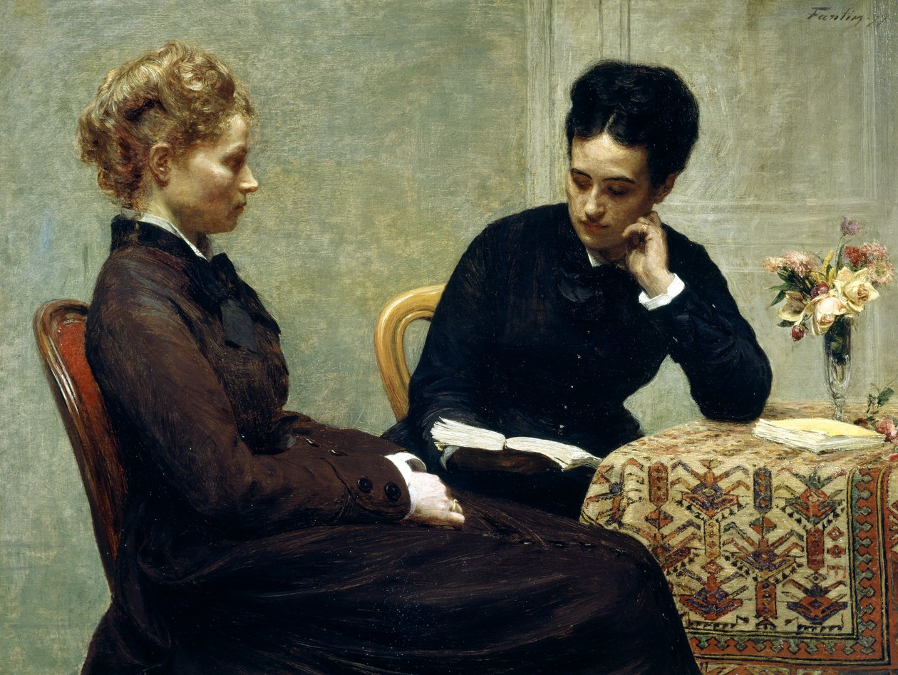 Lecture - Ignace Henri Jean Fantin Latour