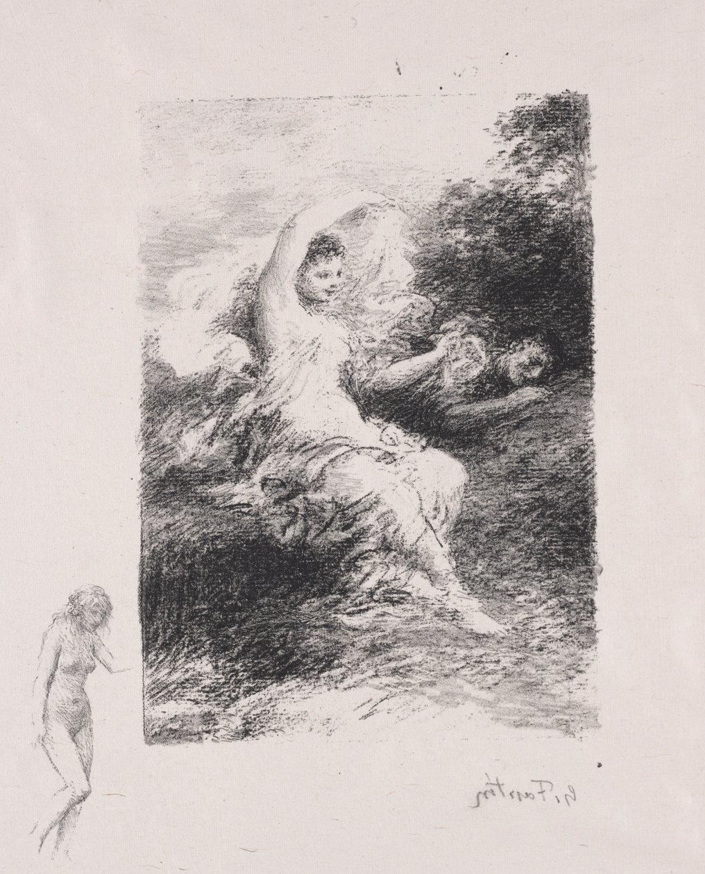 Lydé - Ignace Henri Jean Fantin Latour