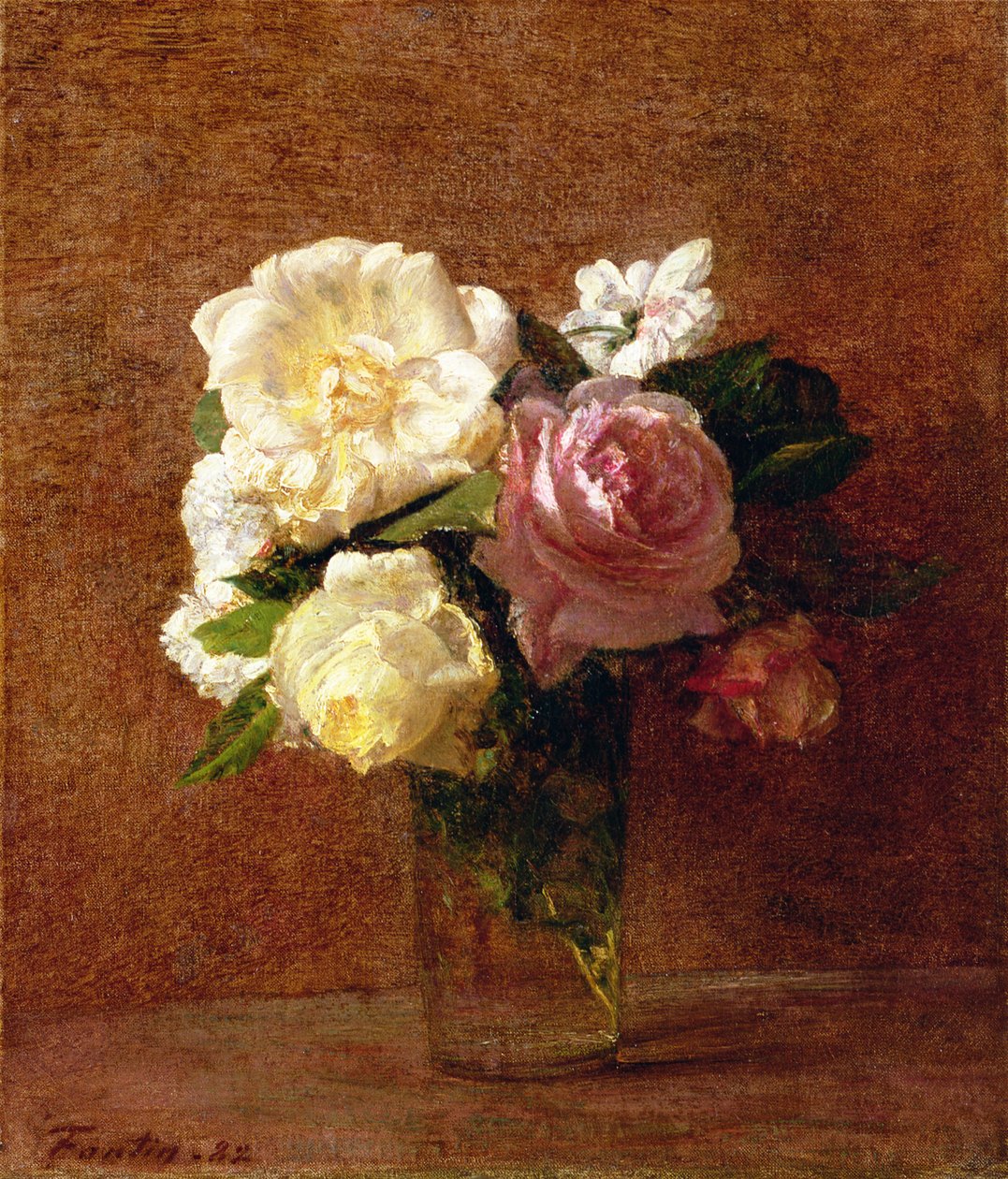 Roses, 1882 - Ignace Henri Jean Fantin Latour