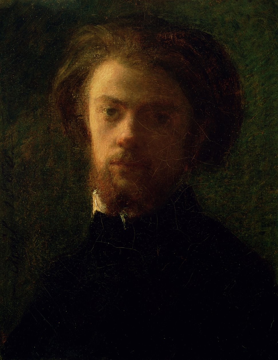 Autoportrait, 1860 - Ignace Henri Jean Fantin Latour