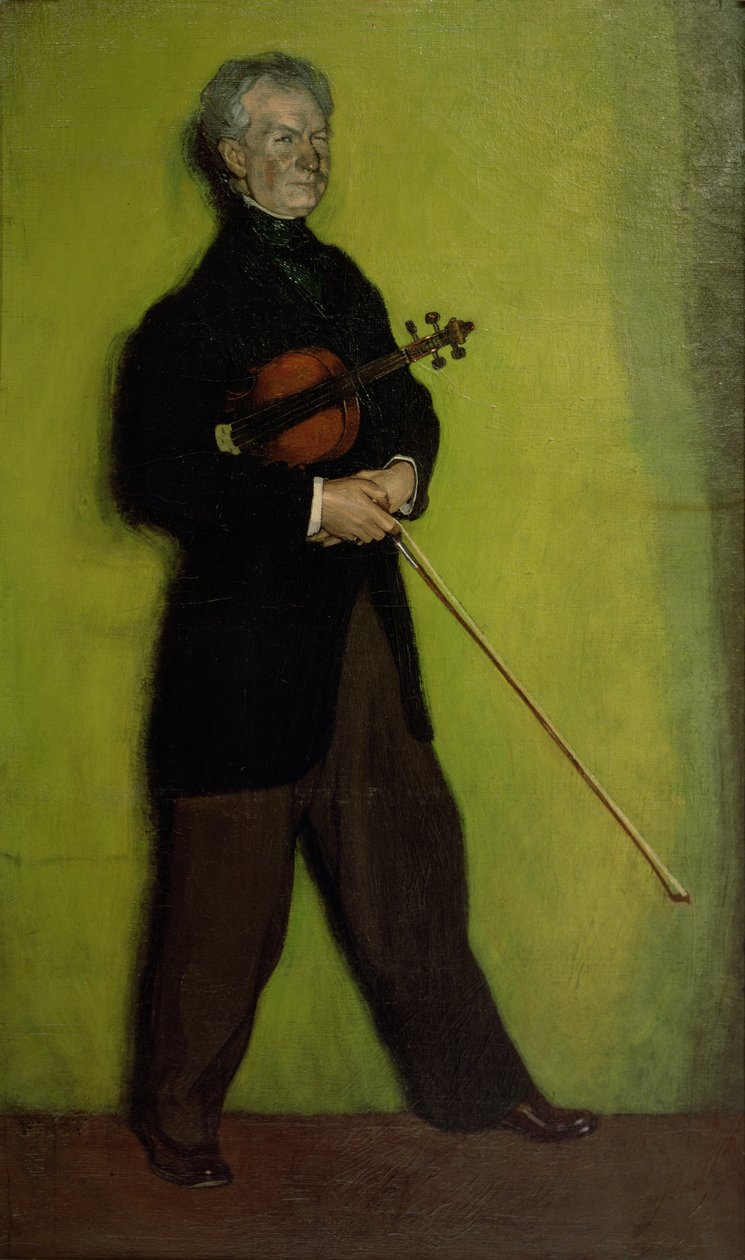 Portrait du violoniste Larrapide, 1910 - Ignacio Zuloaga y Zabaleta