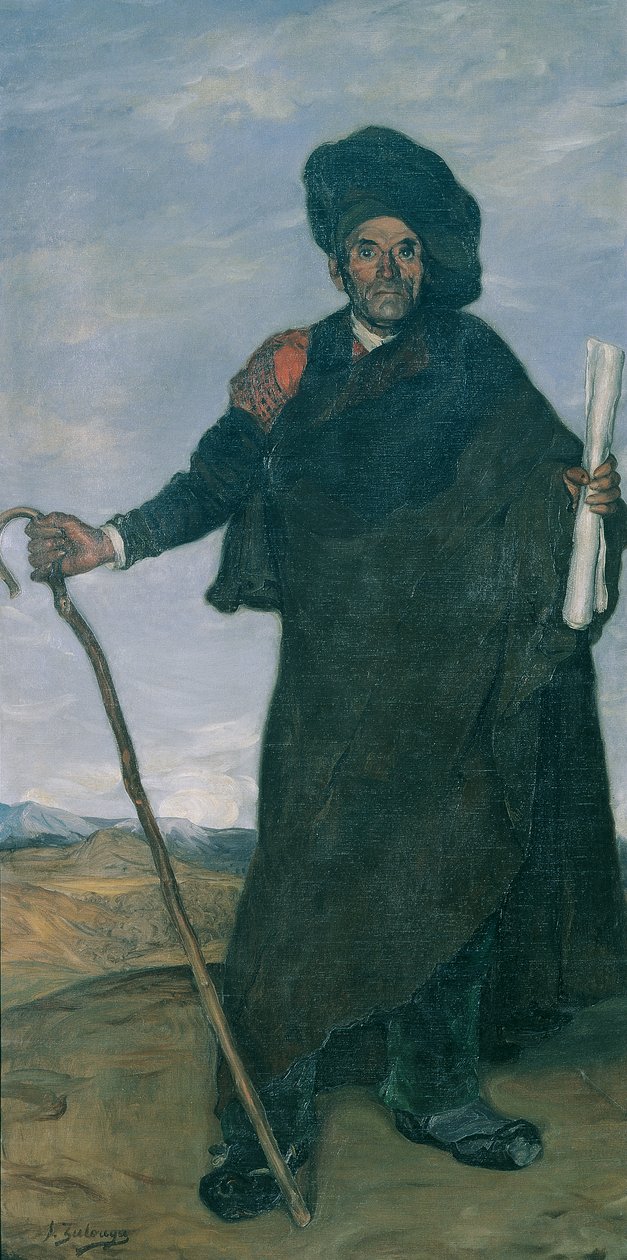 Le poète populaire Don Miguel de Ségovie - Ignacio Zuloaga