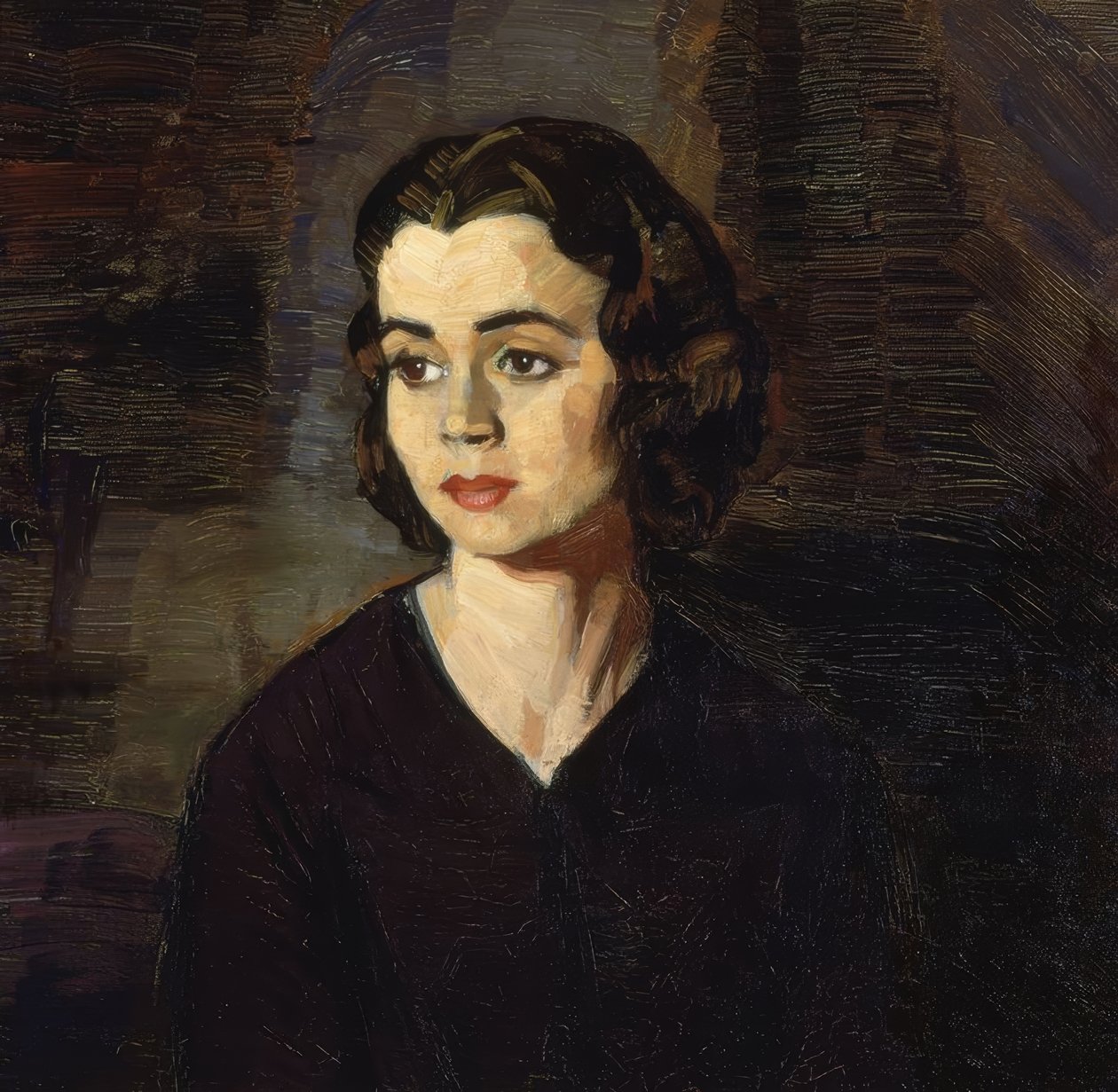 (Portrait de dame) – XXe siècle - Ignacio Zuloaga y Zabaleta