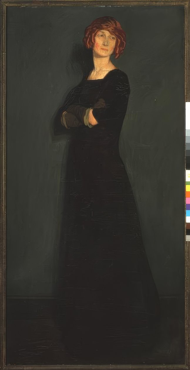 Portrait de Madame Malinowska - Ignacio Zuloaga y Zabaleta