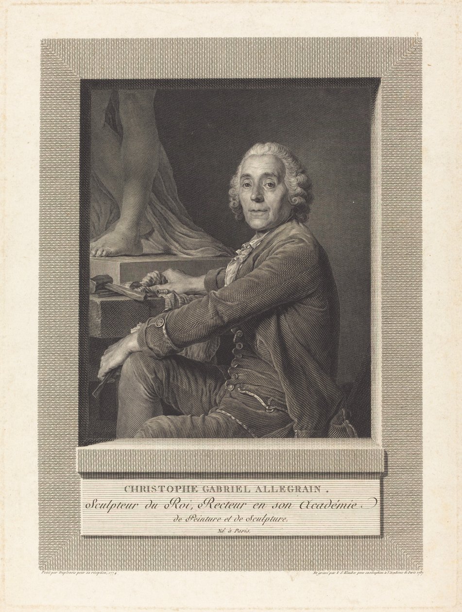Christophe Gabriel Allegrain - Ignaz Sebastian Klauber after Joseph Siffred Duplessis