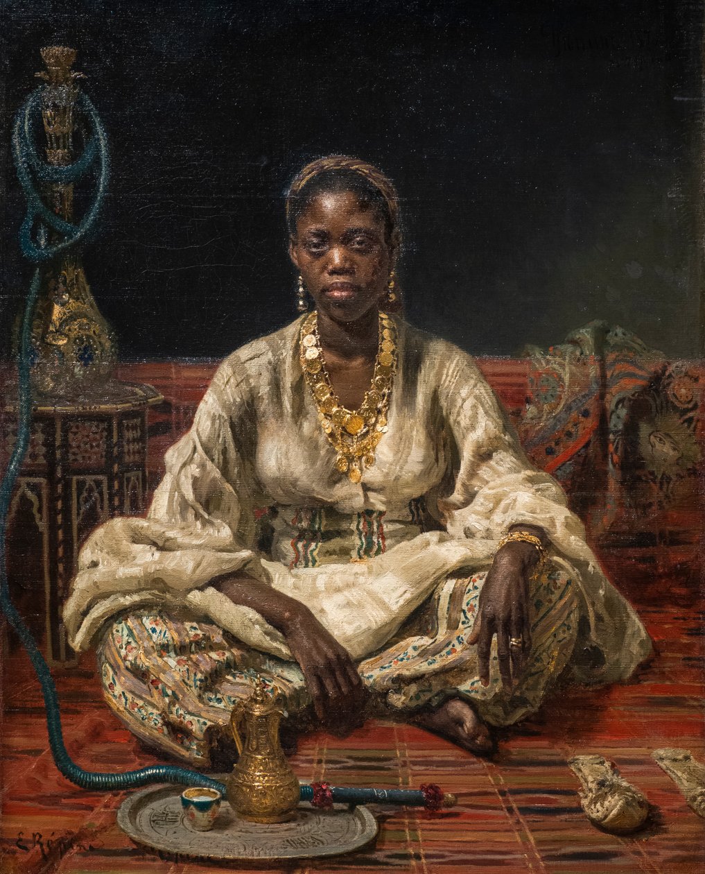 Femme Noire - Ilya Efimovich Repin