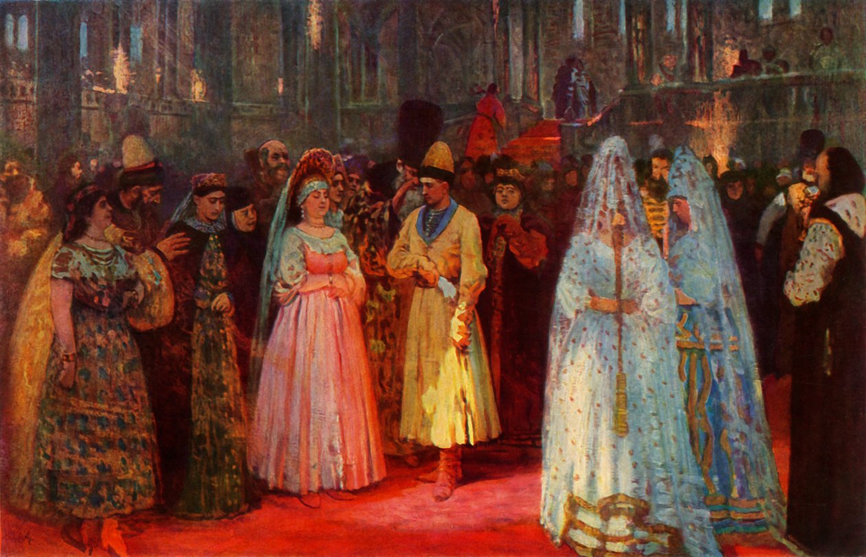 Choisir la fiancée du tsar, 1884, 1965 - Ilya Efimovich Repin