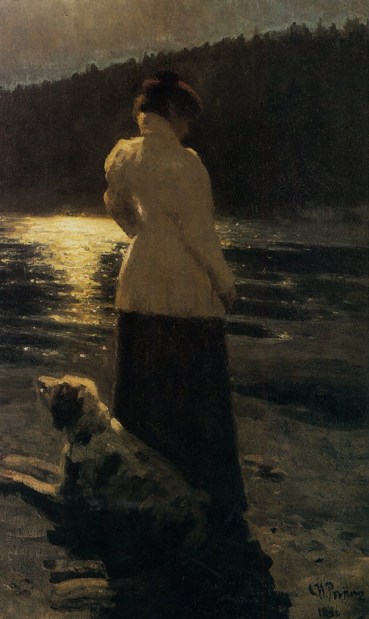 Nuit au clair de lune, 1896 - Ilya Efimovich Repin