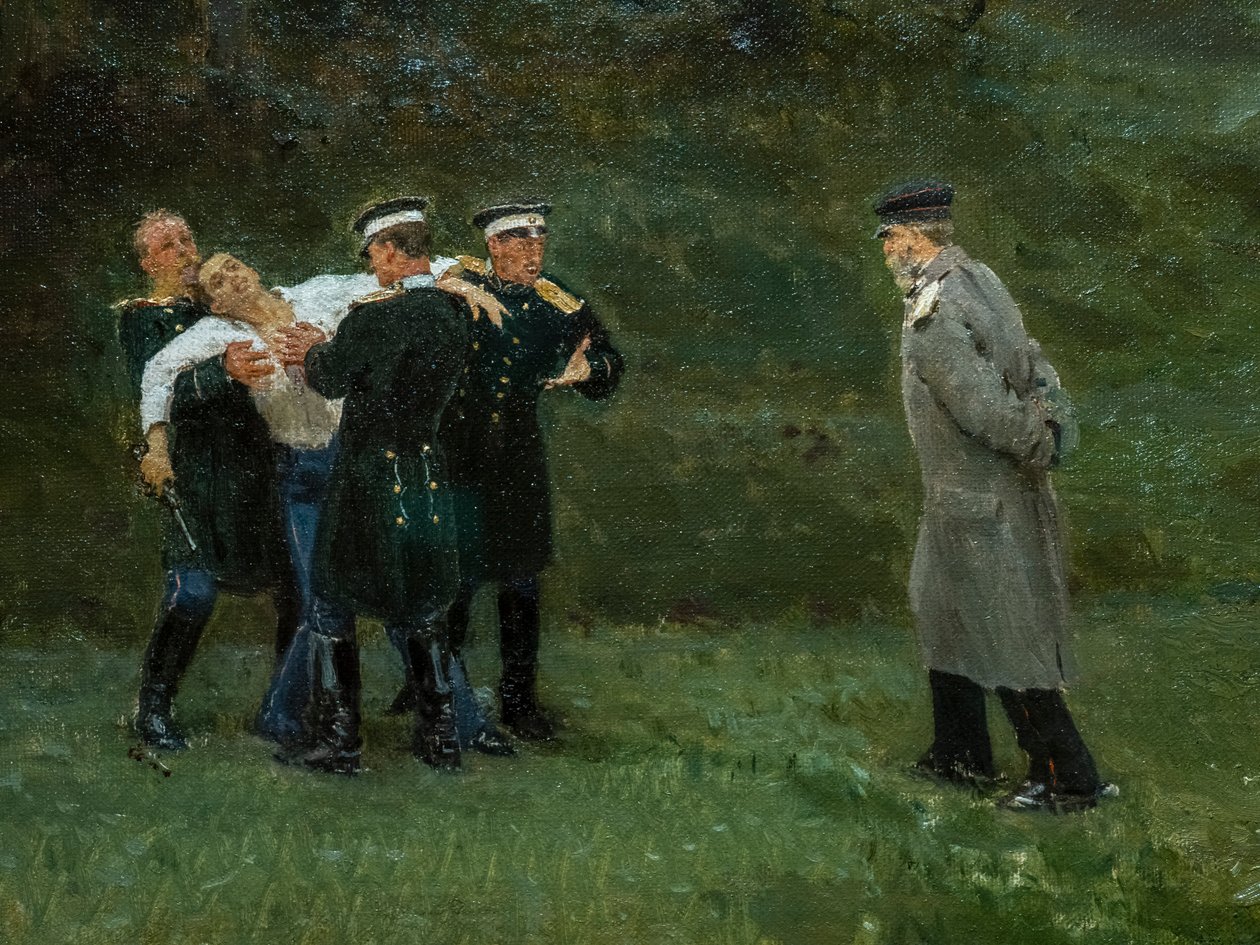 Le duel (détail) - Ilya Efimovich Repin