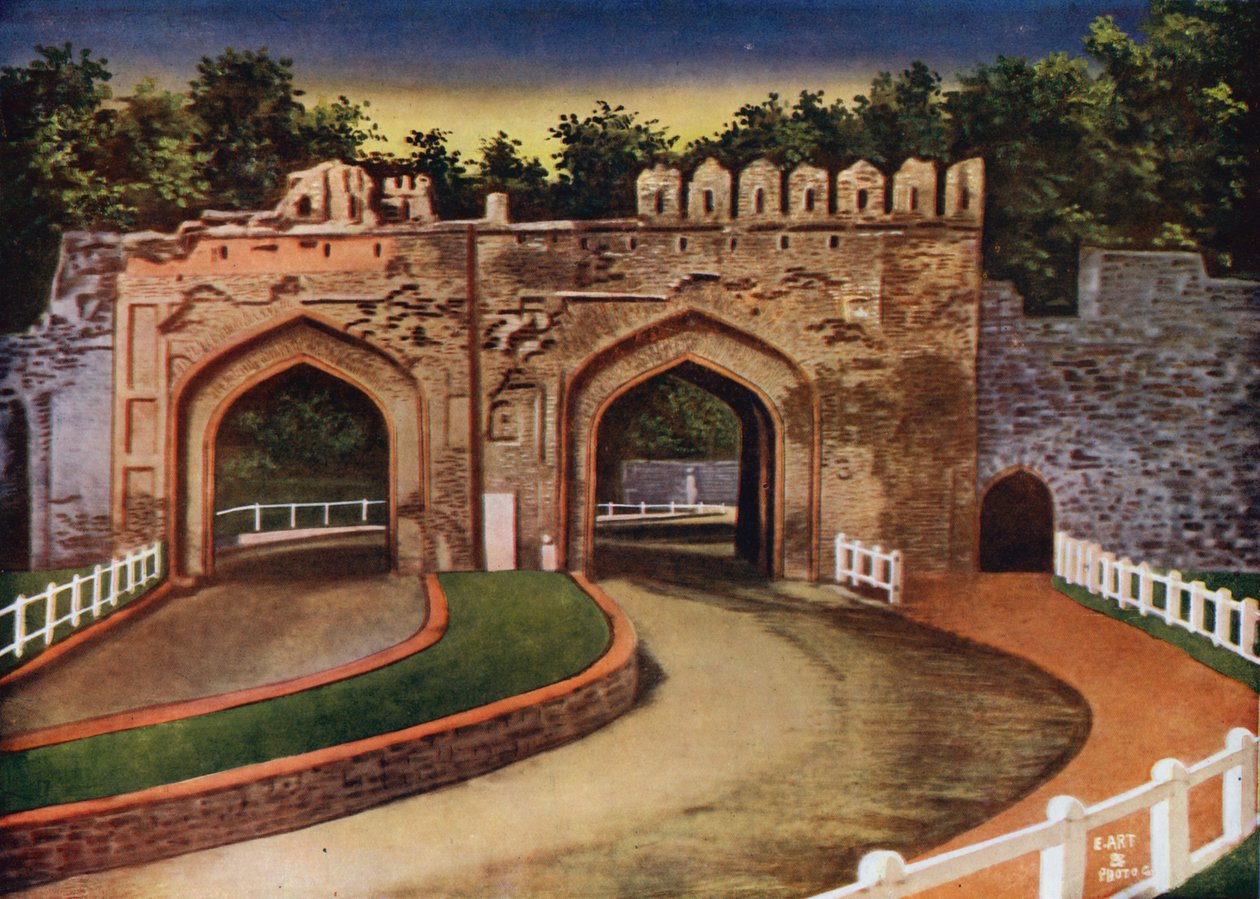 Porte de Kashmeri, Delhi (photo couleur) - Indian photographer